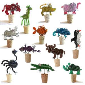 africa smiles beaded 2D scooby corks all