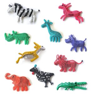 africa smiles scooby animal brooches all