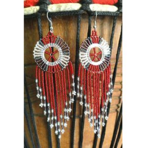 africa-smiles-small-disc-with-cascade-fashion-earring