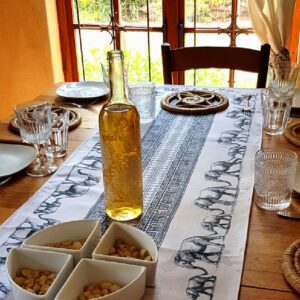 africa smiles table runner ethnic ellie 1