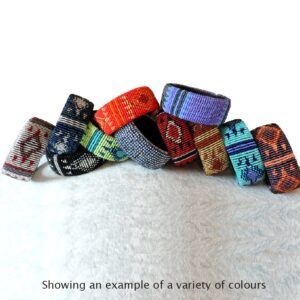 africa smiles wide bangle fashion colours