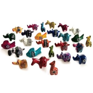 africa smiles soapstone sculpture mini all colours
